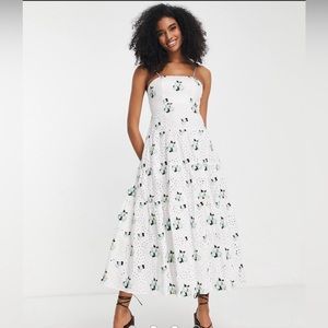 ASOS Embroidered Dress